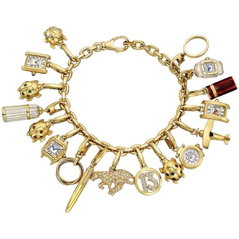 cartier charm bracelets|vintage cartier charm bracelet.